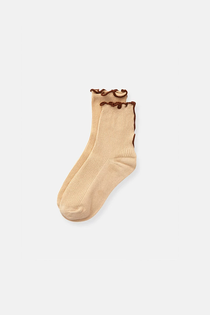 Best deal ⭐ Adika Ripley Lettuce-Trim Ankle 🧦 Socks Accessories ⌛ 1 Adika Ripley Lettuce-Trim Ankle Socks Accessories