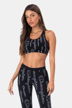 Adika Champion // Script Print Sports Bra Brands