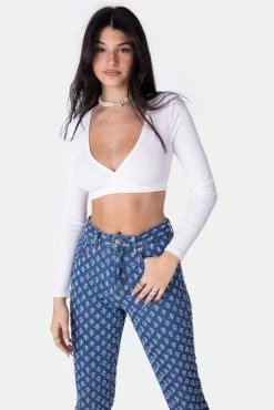 Adika OUTLET Bitty Ribbed Crop Top