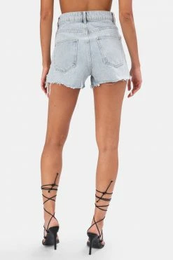 Adika Best Sellers Rhinestone Denim Shorts
