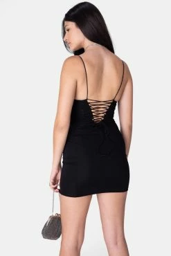 Adika Clothing Davis Tie-Back Mini Dress