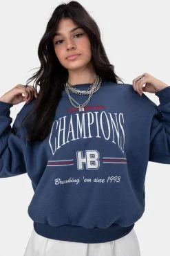 Adika CHAMPIONS Embroidery Sweatshirt