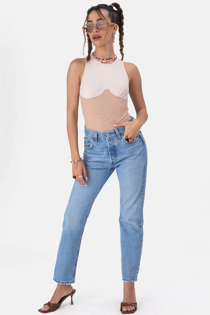 Best deal ⌛ Adika Castillo Color-Block Ribbed Top 🤩 2 Adika Castillo Color-Block Ribbed Top