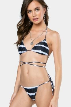 Adika Aqua Tie Side Bikini Bottom OUTLET