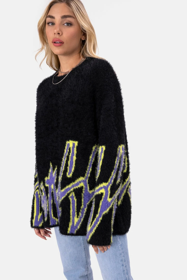 Best Sale ✔️ Adika SPOTLESS Oversize Fuzzy Sweater OUTLET ✔️ 3 Adika SPOTLESS Oversize Fuzzy Sweater OUTLET
