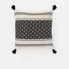 Adika Lindo Fringed Square Pillow Cover