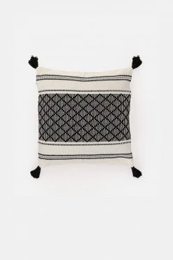 Adika Lindo Fringed Square Pillow Cover