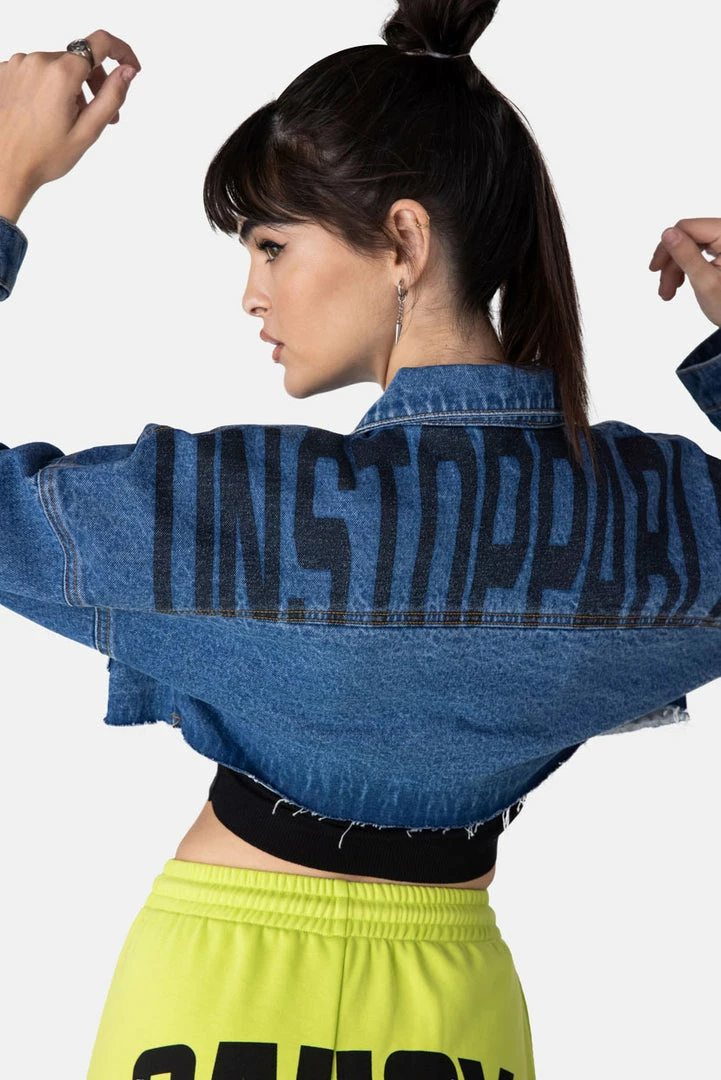 Best reviews of ๐คฉ Adika UNSTOPPABLE Cropped Denim Jacket โจ 2 Adika UNSTOPPABLE Cropped Denim Jacket