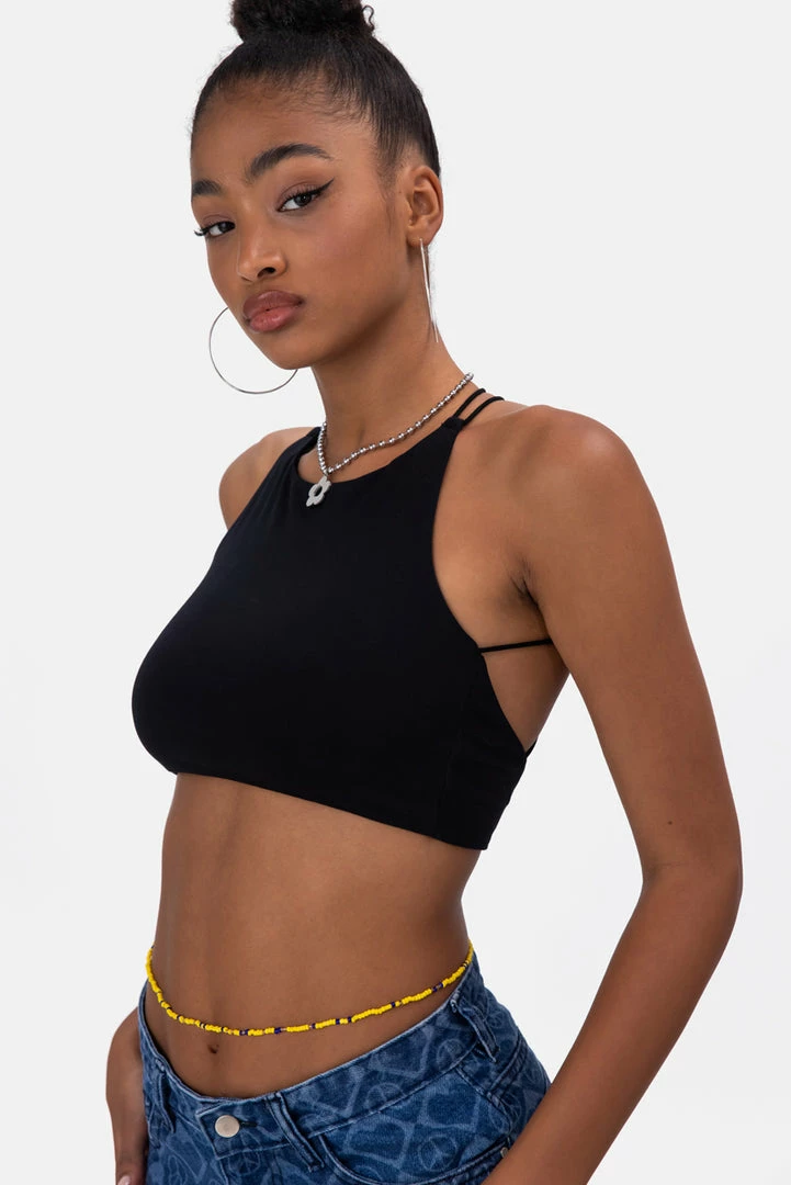 Outlet 😉 Adika OUTLET Gin Criss-Cross Back Crop Top 🤩 4 Adika OUTLET Gin Criss-Cross Back Crop Top