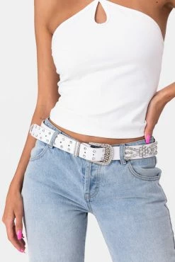 Best Pirce 👍 Adika Sparkle-On Rhinestone Embellishment Belt Accessories ✔️ 5 Adika Sparkle-On Rhinestone Embellishment Belt Accessories
