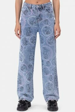 Adika Romano Graphic Jeans | WIDE