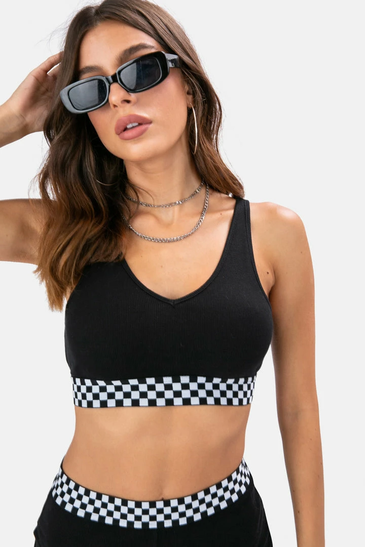 Cheapest π Adika Rally Ribbed Crop Top OUTLET β 1 Adika Rally Ribbed Crop Top OUTLET