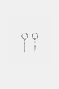 Adika Indie Charmed Hoop Earrings Accessories