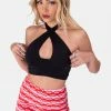 Adika Clothing Wilson Wrap Halter Crop Top
