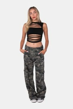 Adika New Industry Cut-Out Crop Top
