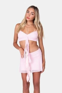 Adika Pixie Land Mesh Mini Skirt