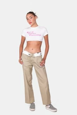 Adika Not Exclusive Cropped Tee