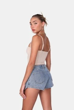 Adika New Tops Notorious Corduroy Corset Top