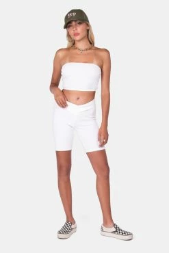 Adika Baster Ribbed Bandeau Top New