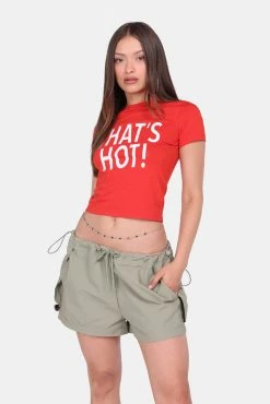 Adika New Bottoms Norman Cord Elastics Nylon Shorts