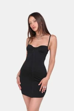 Adika Dominion Corset Mini Dress New