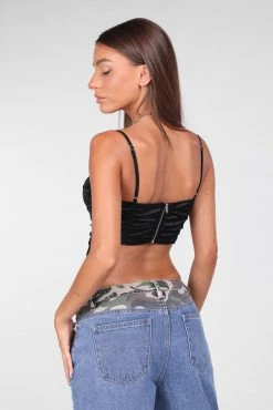 Promo ✔️ Adika New Daredevil Suspender-Hem Corset Top 👏 9 Adika New Daredevil Suspender-Hem Corset Top