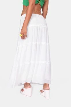 Adika New Gypsy Soul Tiered Maxi Skirt