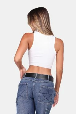 Adika Slice & Dice Cropped Tank Top