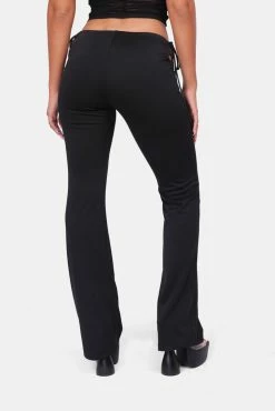 New 🛒 Adika Minaj Lace-Up Flared Pants New 🔔 9 Adika Minaj Lace-Up Flared Pants New