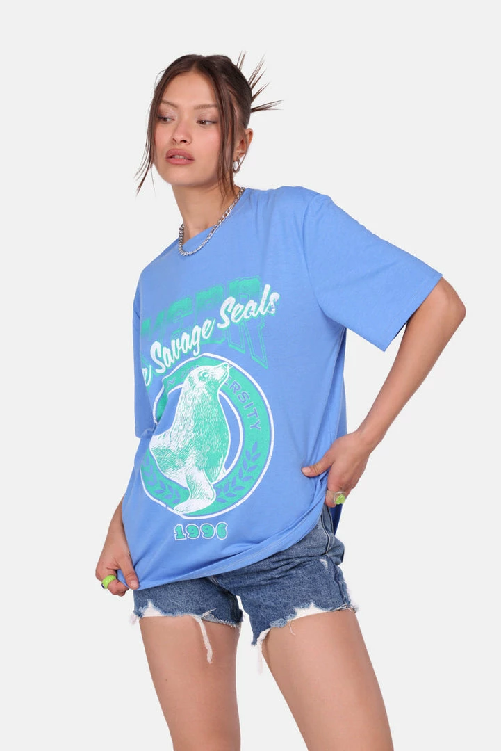 Budget ๐ฏ Adika New Savage Seals Oversized Tee ๐ 3 Adika New Savage Seals Oversized Tee