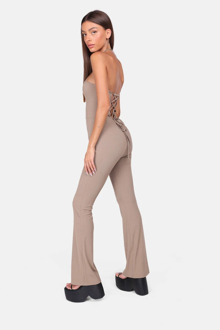 Cheap ⌛ Adika Kimchi Flared Tube Jumpsuit New 😉 4 Adika Kimchi Flared Tube Jumpsuit New