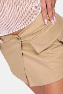 Adika Dalwin Wrap Mini Skirt New