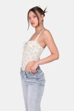 Adika Ok Bloomer High Leg Bodysuit New