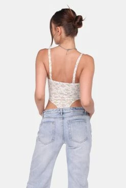 Adika Ok Bloomer High Leg Bodysuit New