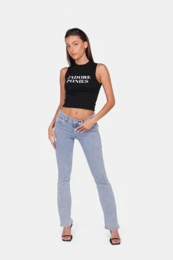 Brand new 👏 Adika New Bolock Low-Rise 👖 Jeans | FLARE 🛒 6 Adika New Bolock Low-Rise Jeans | FLARE
