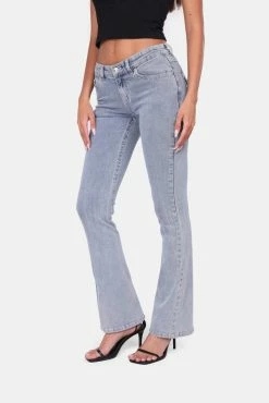 Adika New Bolock Low-Rise Jeans | FLARE