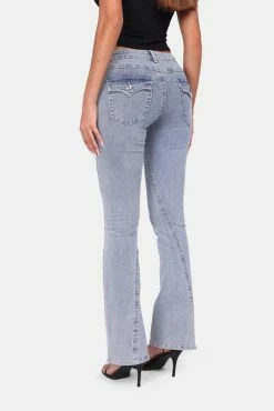 Brand new 👏 Adika New Bolock Low-Rise 👖 Jeans | FLARE 🛒 7 Adika New Bolock Low-Rise Jeans | FLARE
