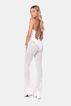 Adika New Festive Feels Flared Lace Jumpsuit