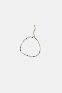 Adika Fiorella 3-Pack Beaded Anklets New