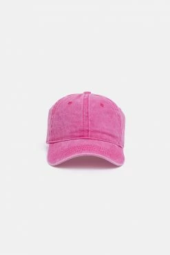 Adika Janelle Washed Baseball Cap New