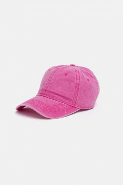 Adika Janelle Washed Baseball Cap New