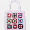 Adika Accessories Woodstock Crochet Tote Bag