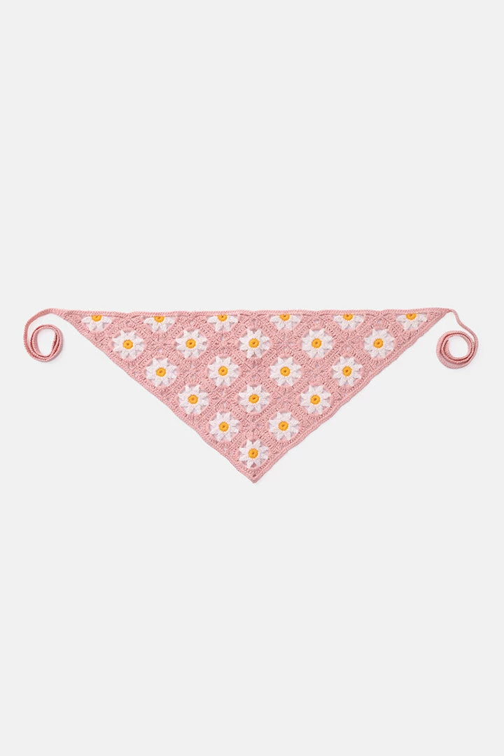 Budget ๐ Adika Oshi Floral Crochet Bandana โจ 1 Adika Oshi Floral Crochet Bandana