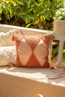 Adika Riversdale Tufted Square Pillow Cover Home