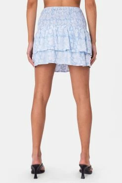 Adika Hudson Ruffle Mini Skirt