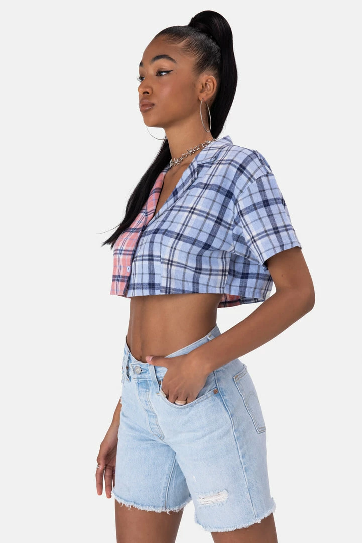 Flash Sale ๐ Adika OUTLET Grant Color-Block Plaid ๐ Shirt ๐ 3 Adika OUTLET Grant Color-Block Plaid Shirt