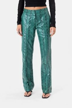 Adika Clothing Sneak-Out Faux-Leather Pants