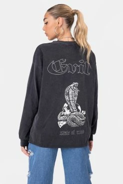 Adika EVIL Oversized Washed Tee