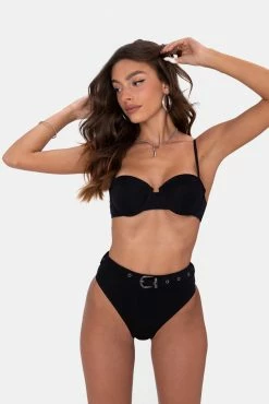 Adika OUTLET Glitters Cupped Lurex Bikini Top