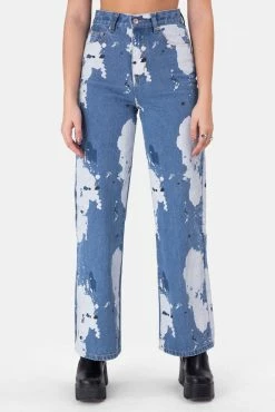 Adika Pollock Paint-Splatter Jeans | WIDE